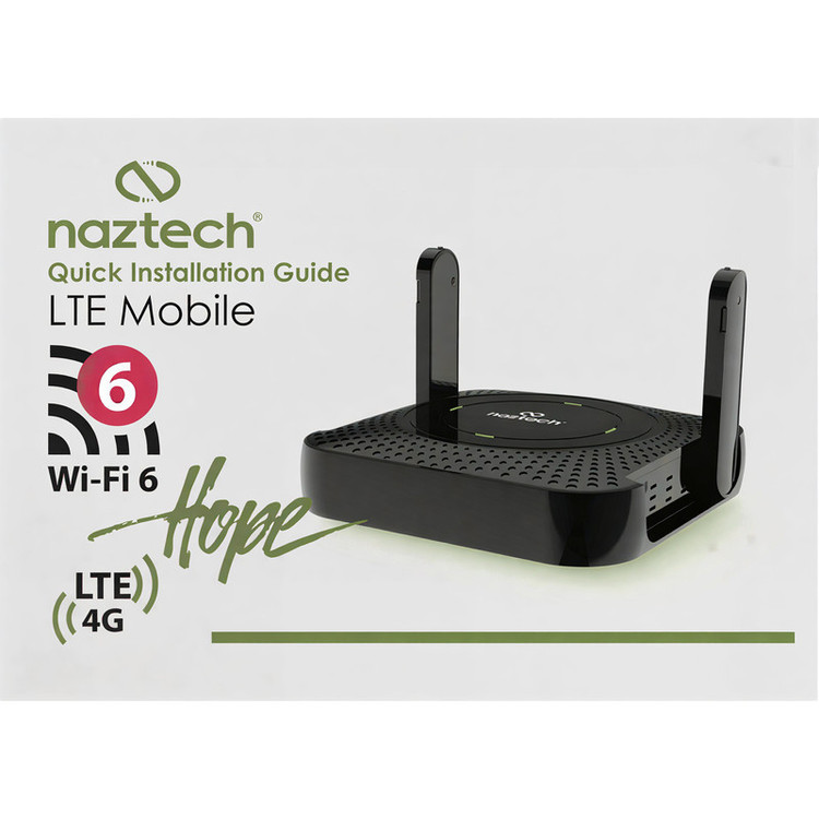مودم 4G LTE رومیزی و همراه نزتک مدل HOPE به همراه اینترنت 3 ماهه 20 گیگ